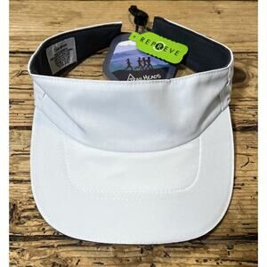 Trailheads Women’s White/Black Adjustable Sun Visor - NWT